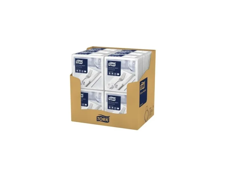 Tork jemné ubrousky večerní 12*100ks 3 vrstvé /39*39cm/ sklad 1/8