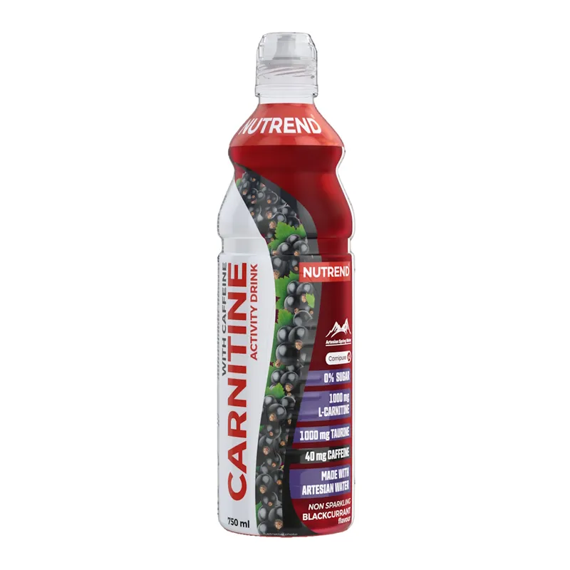 Carnitine Activity drink with Caffeine 0,75l Černý rybíz
