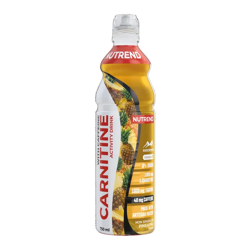 Carnitine Activity drink with Caffeine 0,75l Ananas