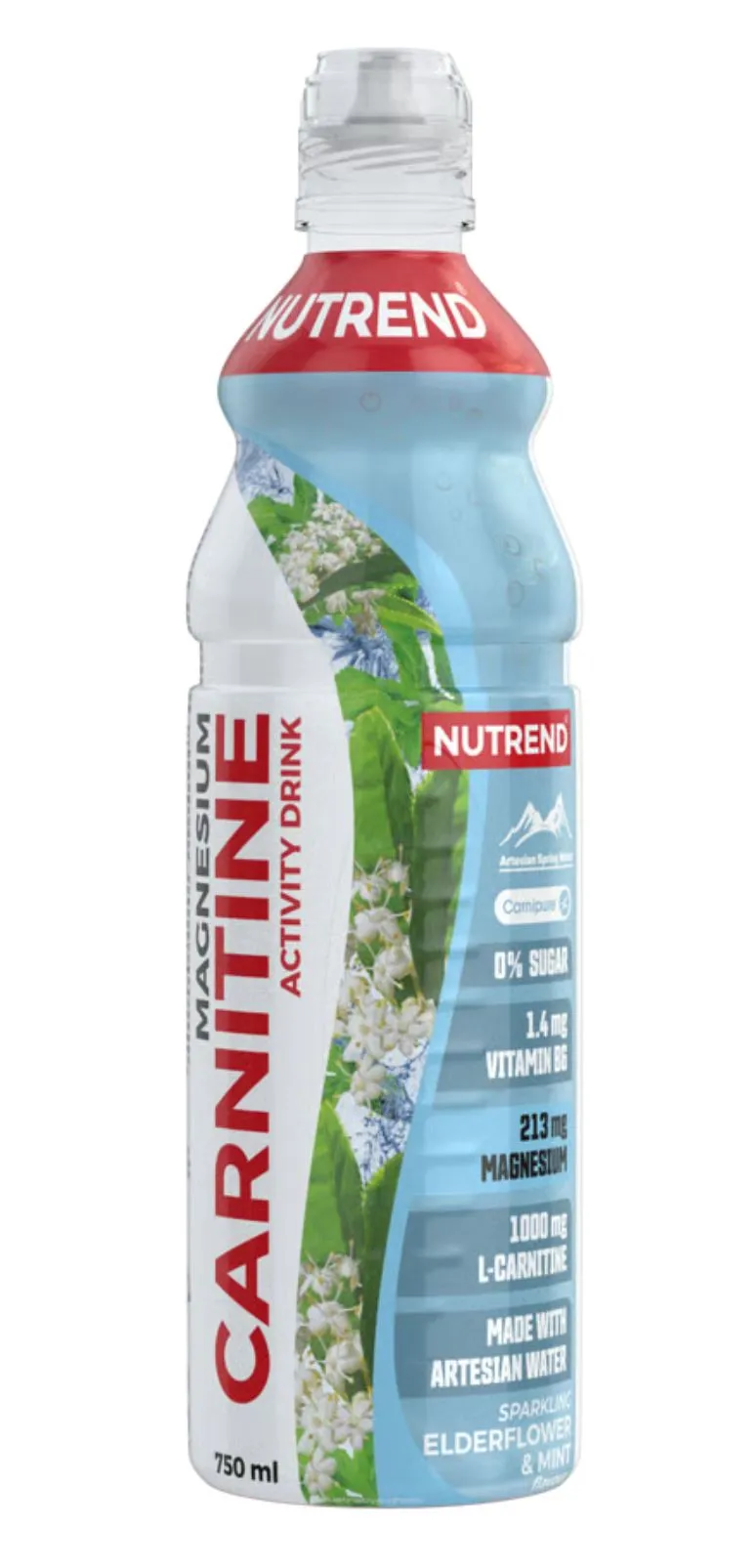 Carnitine Activity drink with Caffeine 0,75l Bezinka + máta