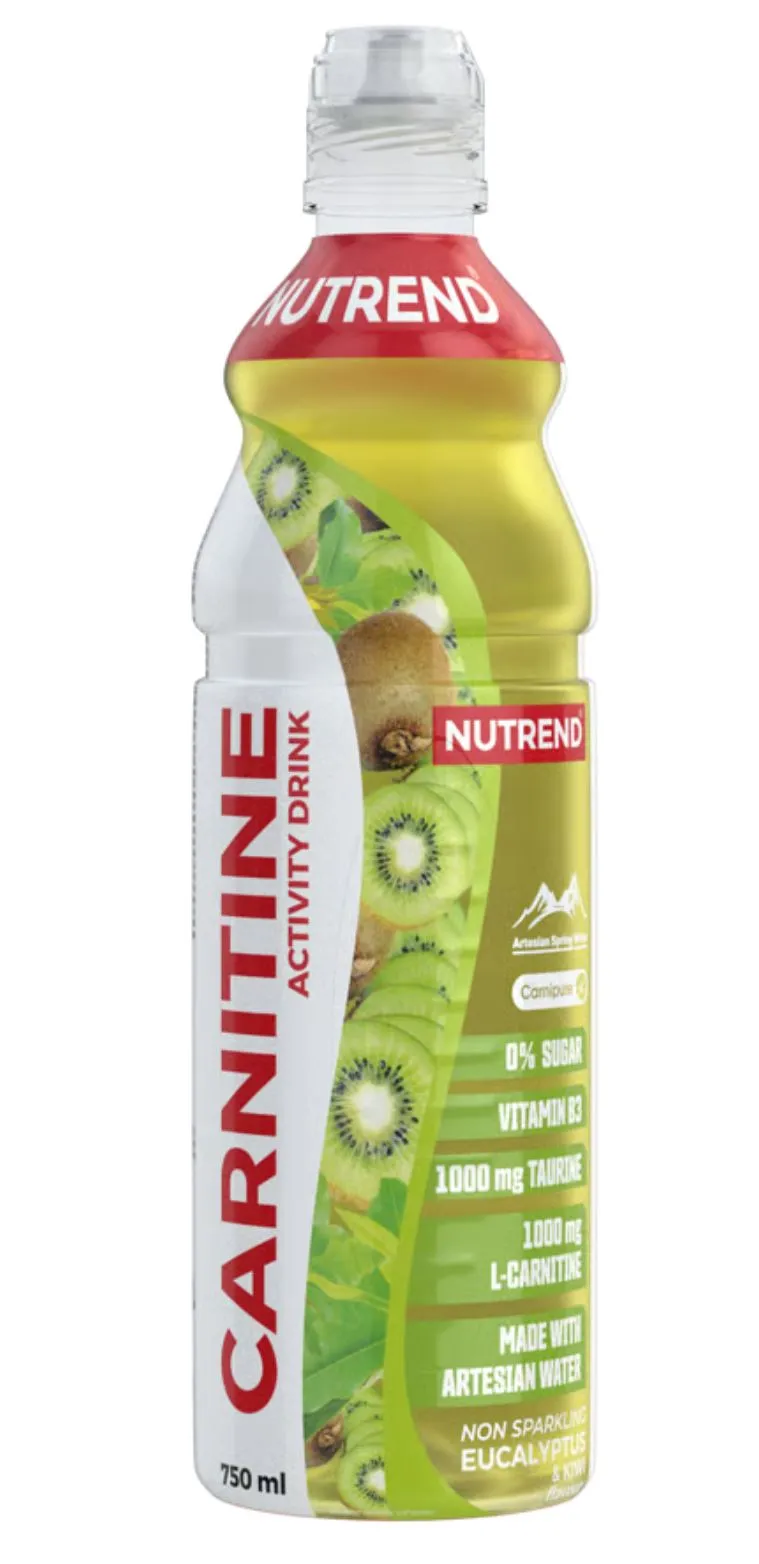 Carnitine Activity drink with Caffeine 0,75l Eukalyptus + kiwi