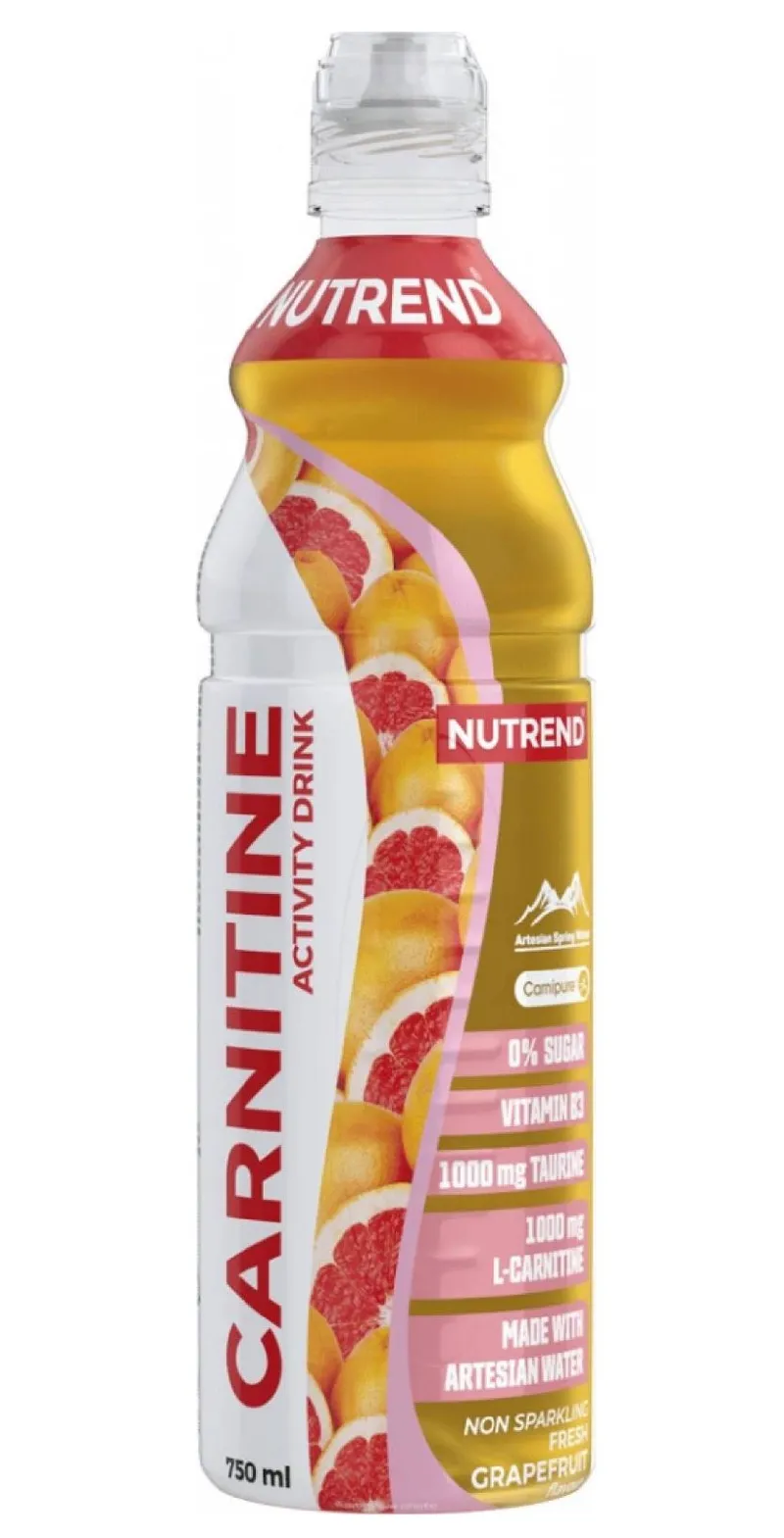 Carnitine Activity drink with Caffeine 0,75l Fresh grep