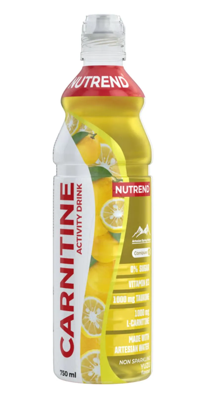 Carnitine Activity drink with Caffeine 0,75l Yuzu