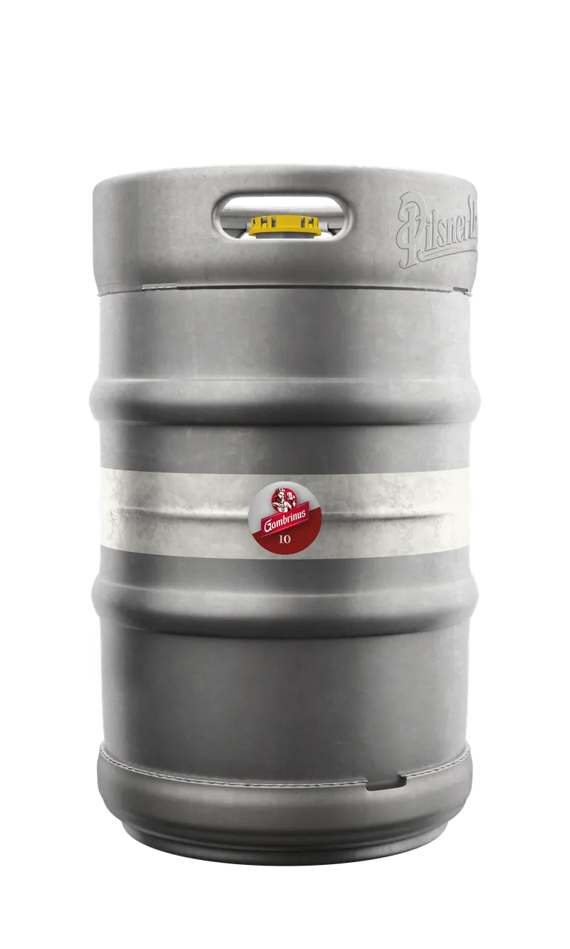 Gambrinus 10 Světlé výčepní pivo 50l KEG