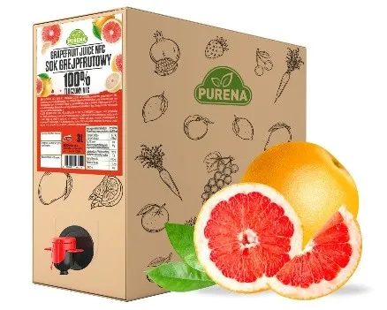 Grapefruitová šťáva 100% NFC 3L