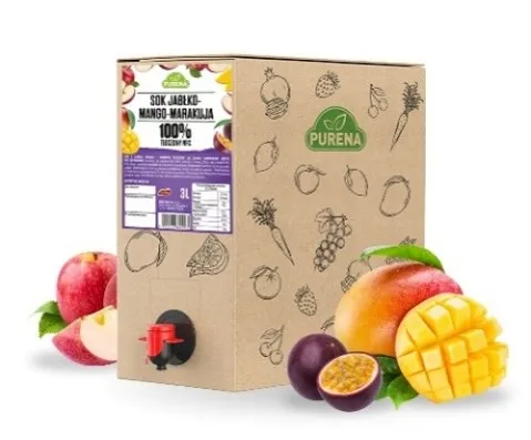 Šťáva jablko-mango-marakuja 100% NFC