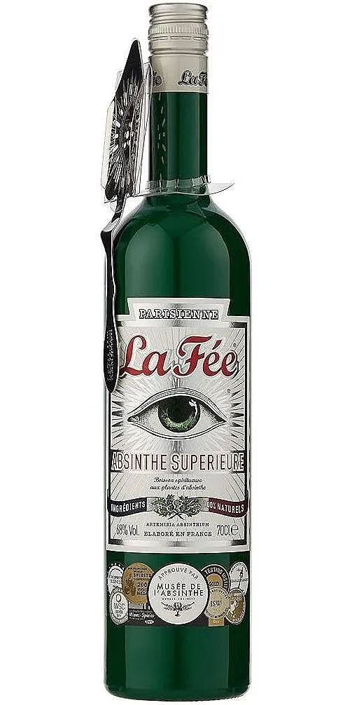 Absinth la FEE Parissiene + lžička  68%0.70l