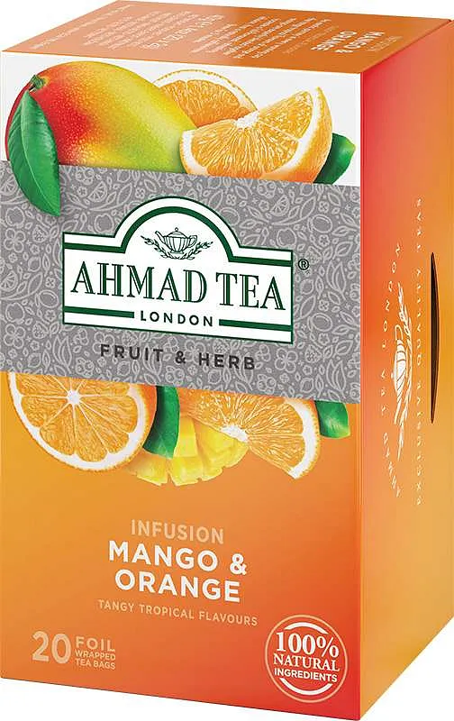 Ahmad Tea Čaj ovocný mango+pomeranč 20x2g