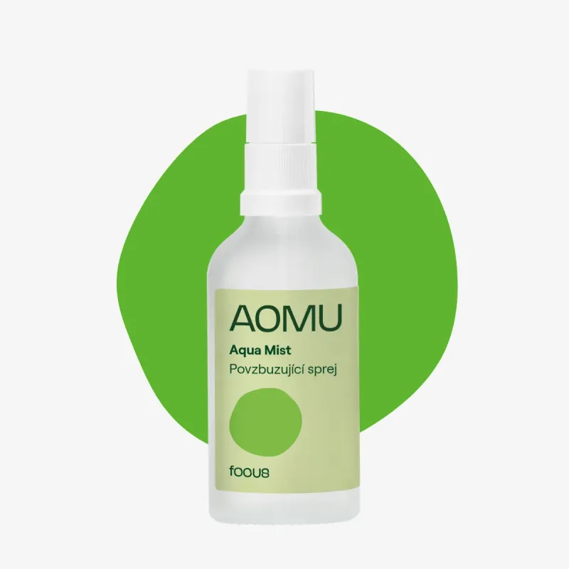 AOMU Aqua Mist Focus 50 ml - povzbuzující aromatický mist