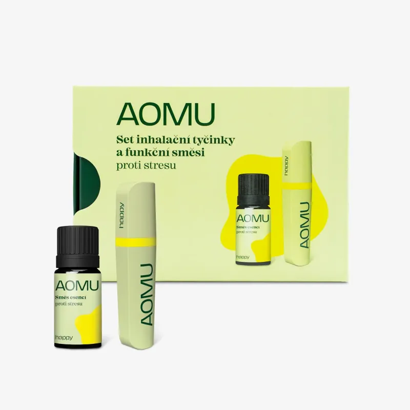 AOMU Happy set (tyčinka+esence)