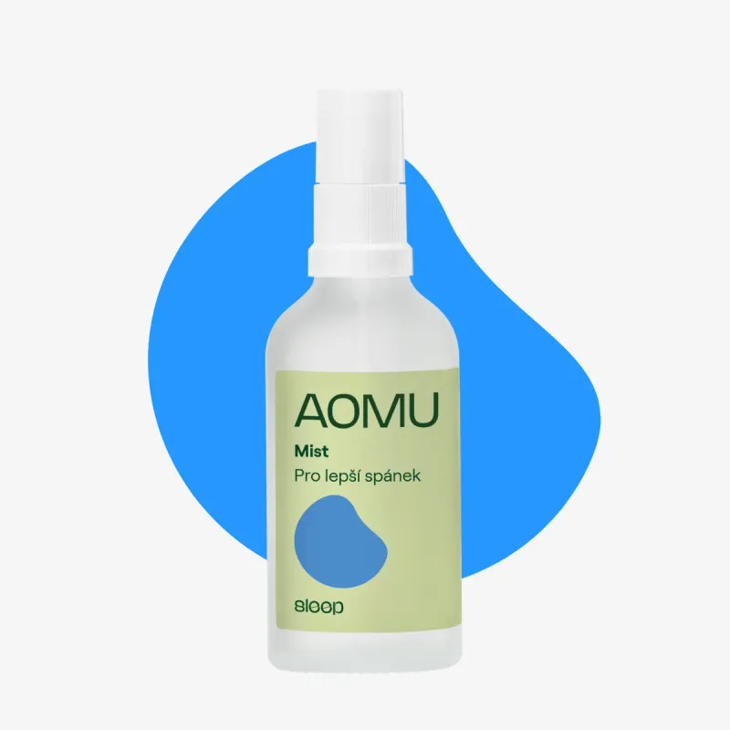 AOMU Sleep Mist 10 ml - přírodní sprej na polštář pro klidnější a hlubší spánek
