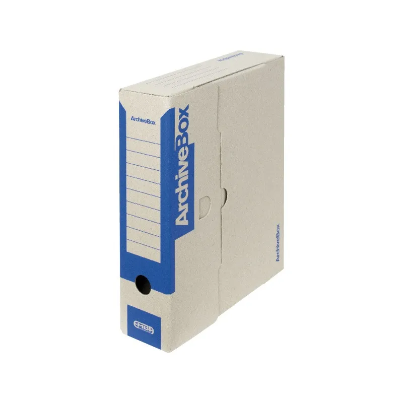 Archivní box Emba A4 hřbet 7,5 cm / modrá