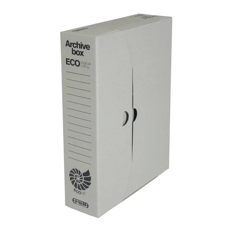 Archivní box Emba Economy / 32,5 x 24 x 7,5 cm / černá