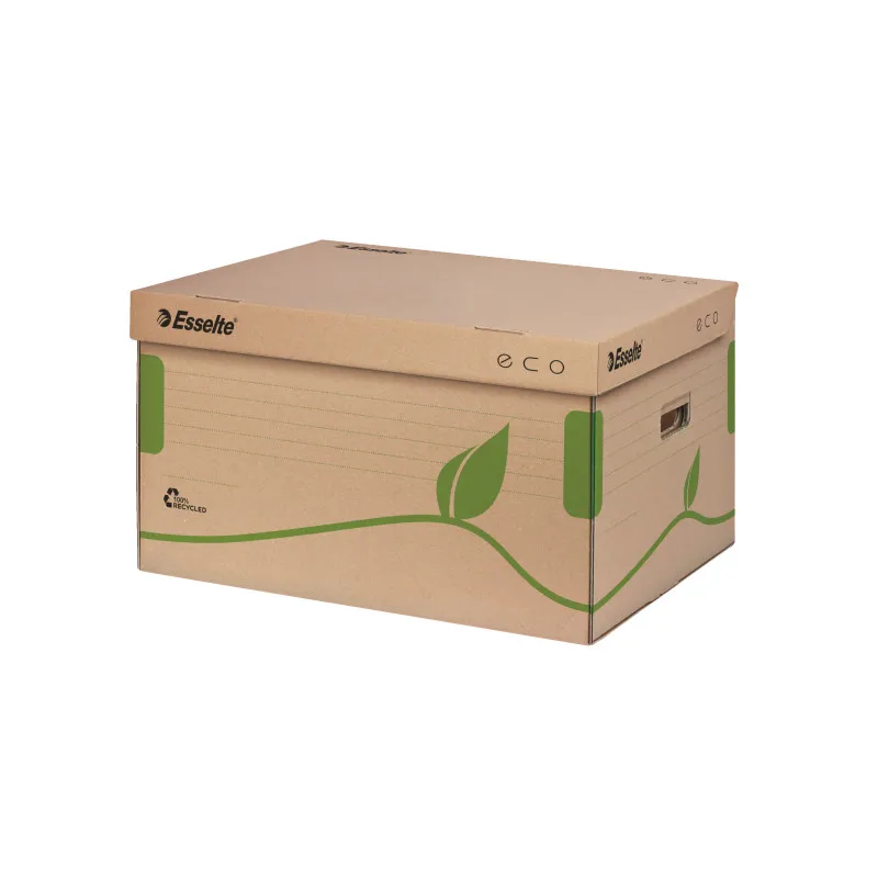 Archivní kontejnery ECO - na pořadače / s víkem / 623918