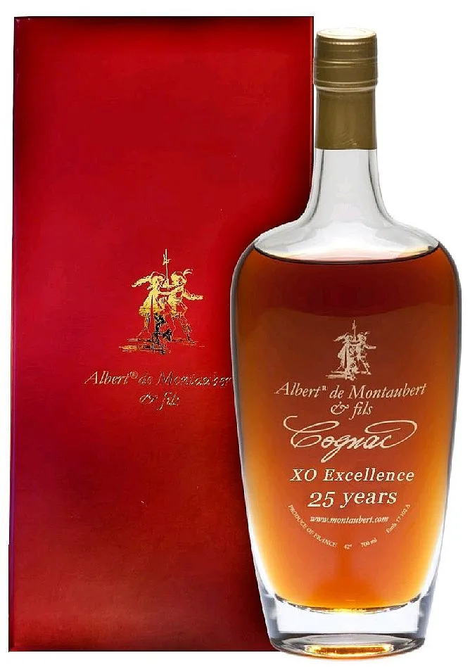 Armagnac A.Montaubert 25y papírová krabička 40%0.70l