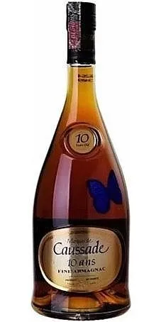Armagnac Caussade 10yo v plechu            40%0.70l