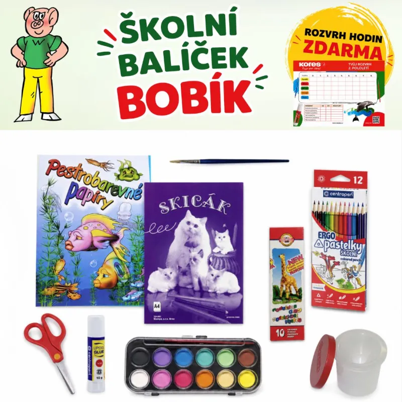 Balíček pro prvňáčky - Bobík