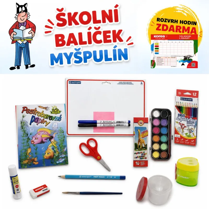 Balíček pro prvňáčky - Myšpulín