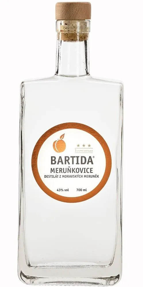 Bartida Meruňkovice 43%0.70l