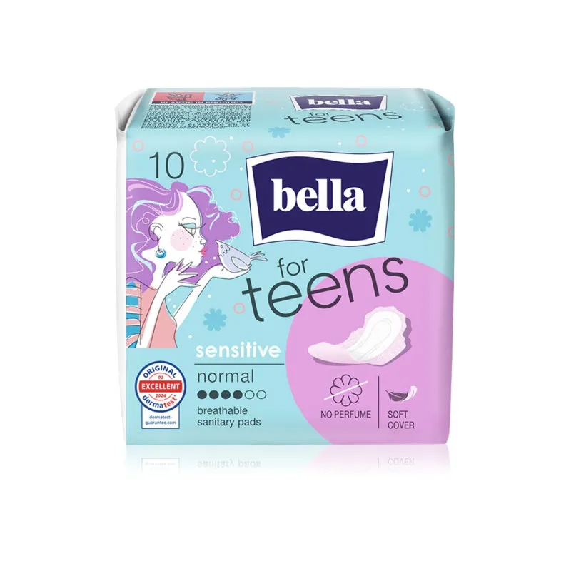 Bella Teens Ultra wings Sensitive dámské vložky - 10 ks