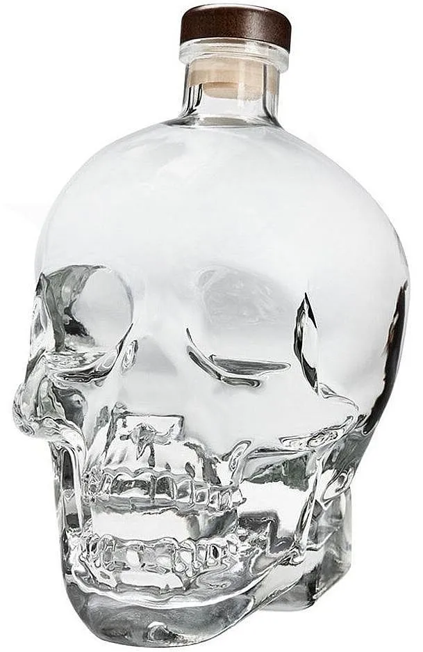BIG Vodka Crystal Head holá lahev 40%1.75l
