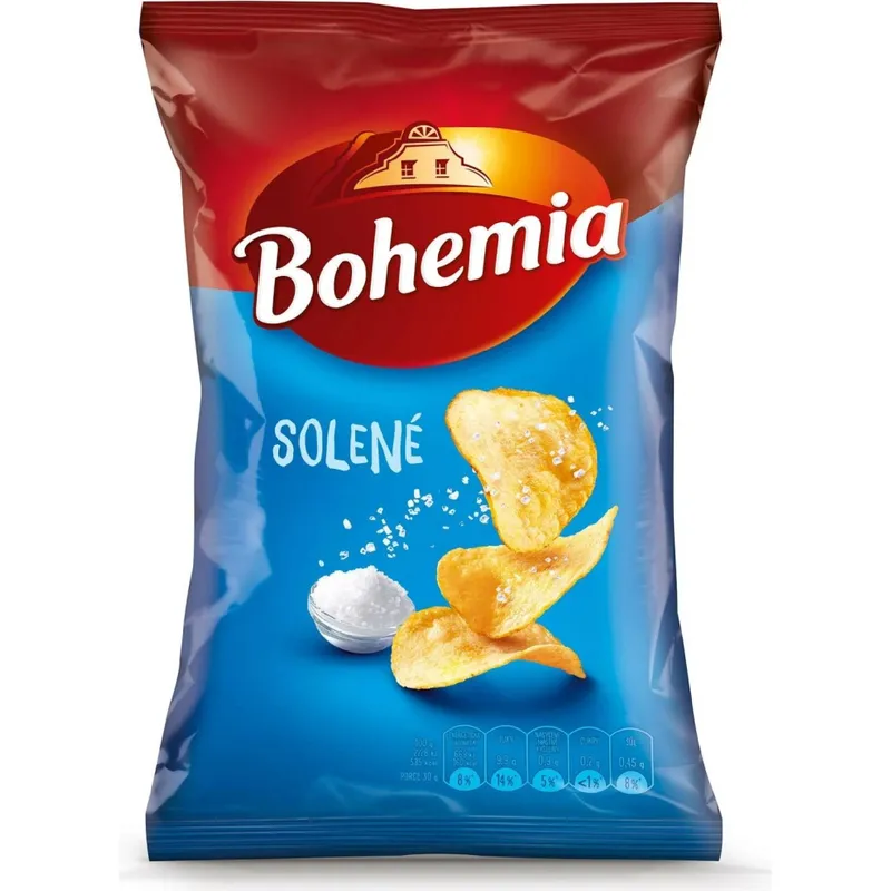Chipsy Bohemia 60g solené