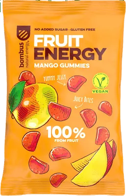 BOMBUS Fruit Gummies Mango 35g