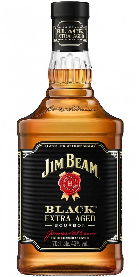 Bourbon Jim Beam Black label Extra aged  43%0.70l
