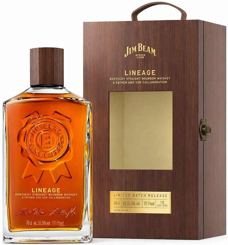 Bourbon Jim Beam Lineage wB 55.5%0.70l
