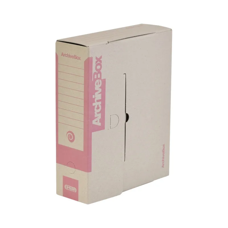 Box archivní Emba 5 živlů - růžová / éter