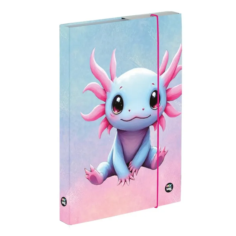 Box na sešity A4 - Axolotl
