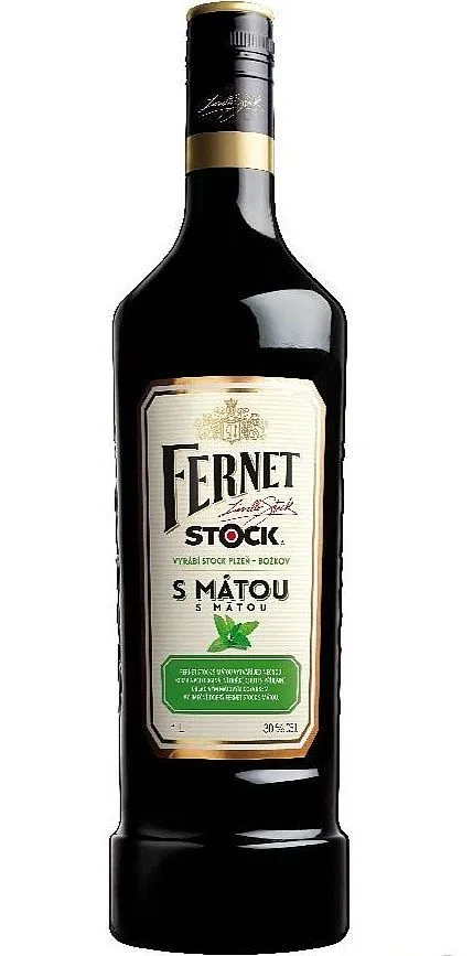 Božkov Fernet Stock s mátou  30%1.00l
