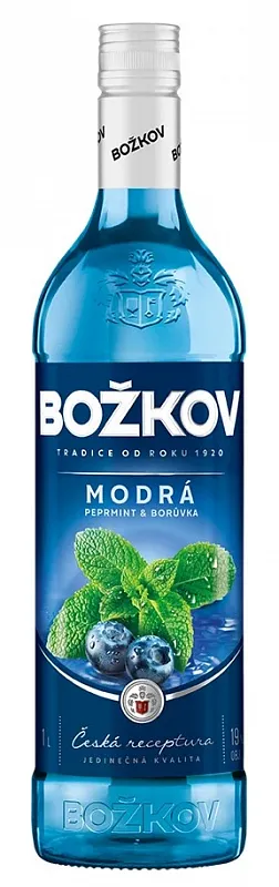 Božkov Modrá 1L 19%