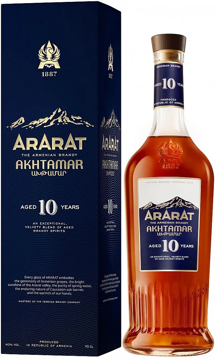 Brandy Ararat 10y v krabičce 40%0.70l