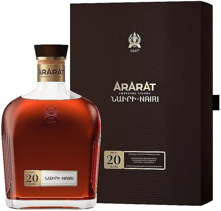 Brandy Ararat 20y v krabičce  40%0.70l