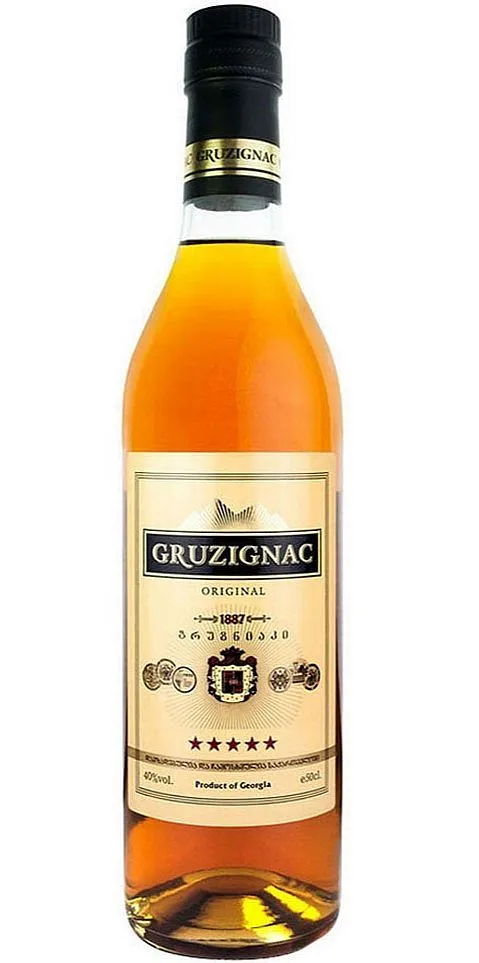 Brandy Gruzignac Original ***** 40%0.50l