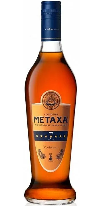 Brandy Metaxa 7* holá lahev 40%0.70l