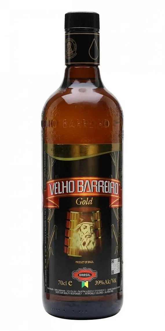 Cachaca Velho Barreiro Gold 39%1.00l