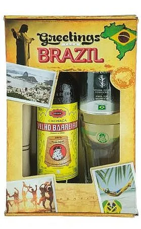 Cachaca Velho Barreiro Traditional + 2sklo gB 39%0.70l