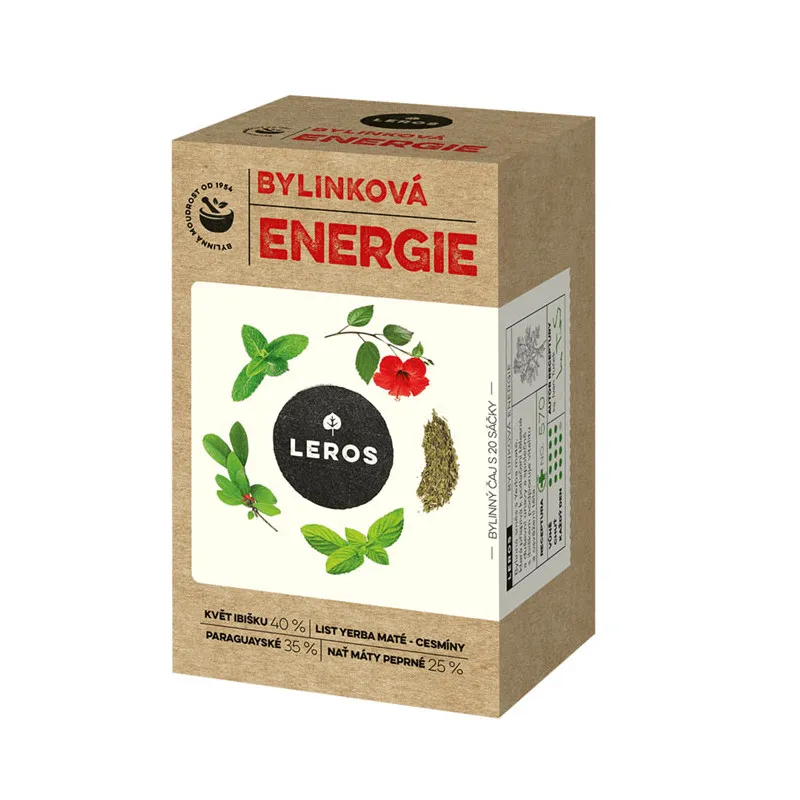Čaj LEROS - Bylinková energie