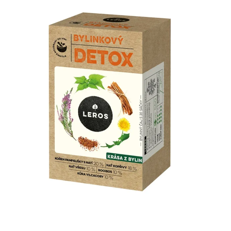 Čaj LEROS - Bylinkový detox