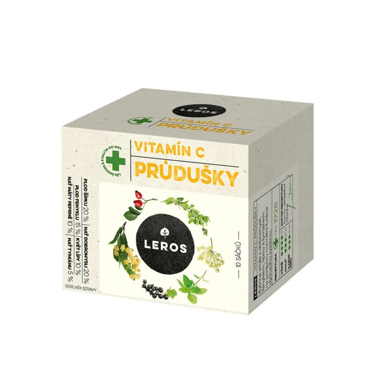 Čaj LEROS - Vitamín C průdušky