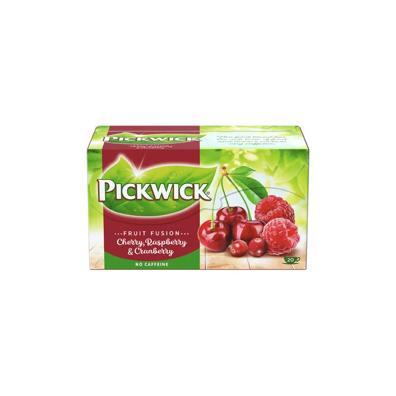 Čaj Pickwick ovocný - třešeň s malinami