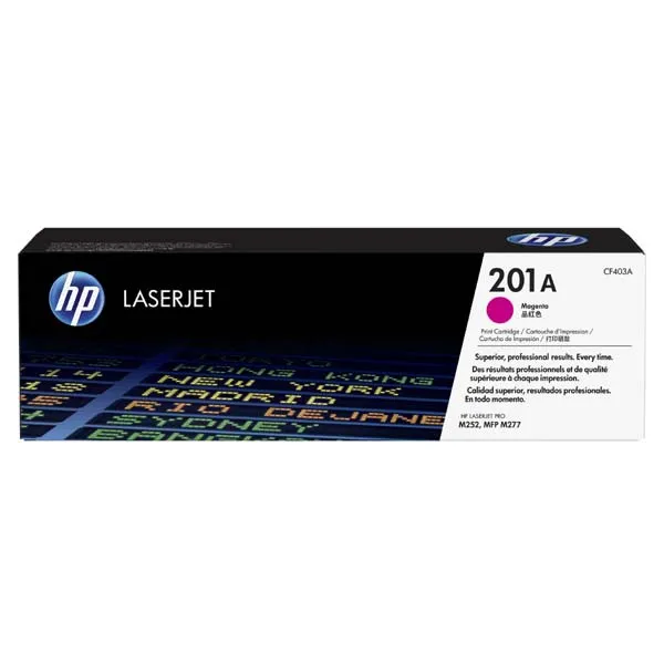 Toner HP 201A červený originál CF403A