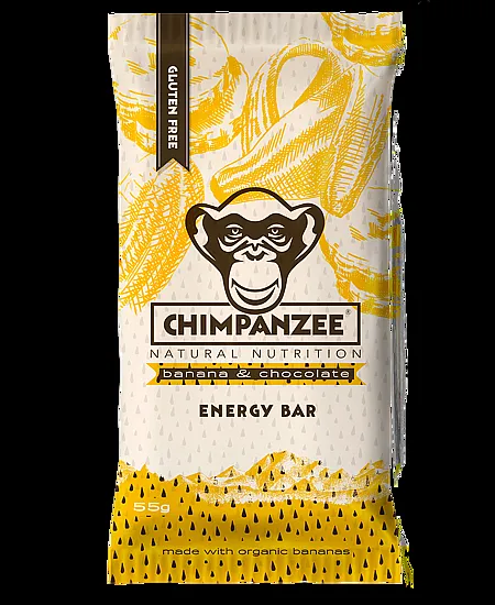 Chimpanzee Energy bar Banana Chocolate 55g
