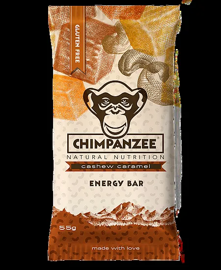 Chimpanzee Energy bar Cashew Caramel 55g