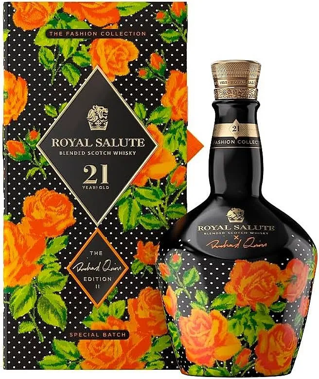 Chivas Royal Salute 21y R.Quinn Orange Roses - kytky gB 40%0.70l