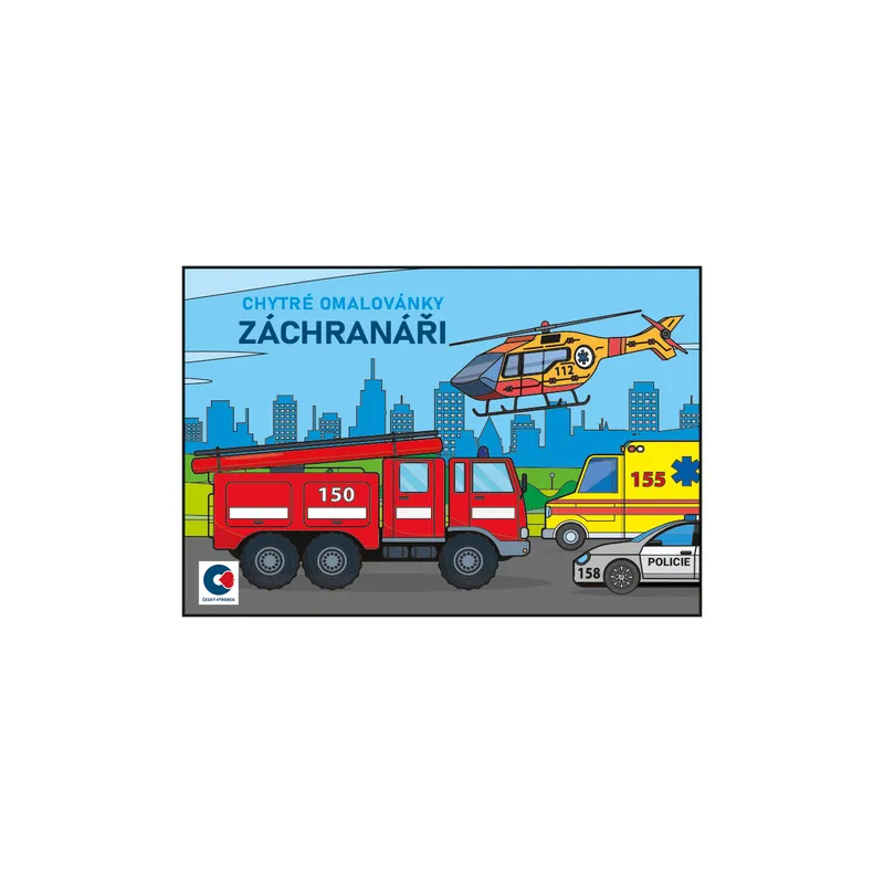 Chytré omalovánky A5 - Záchranáři