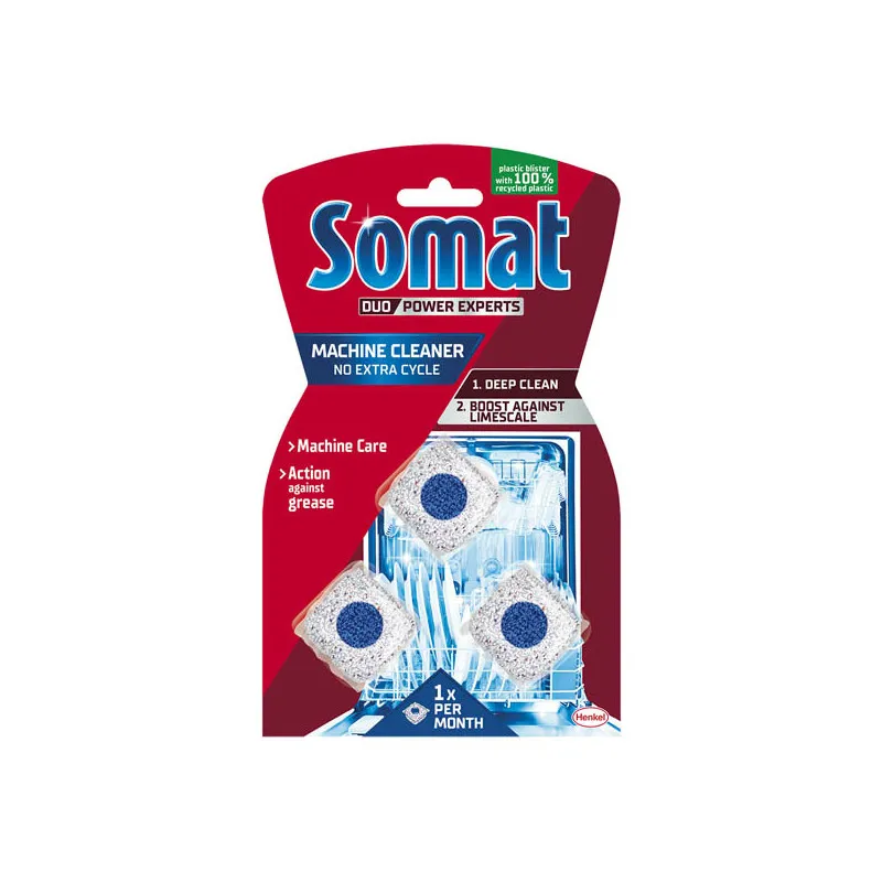 Čistič myčky SOMAT tablety - 3 ks
