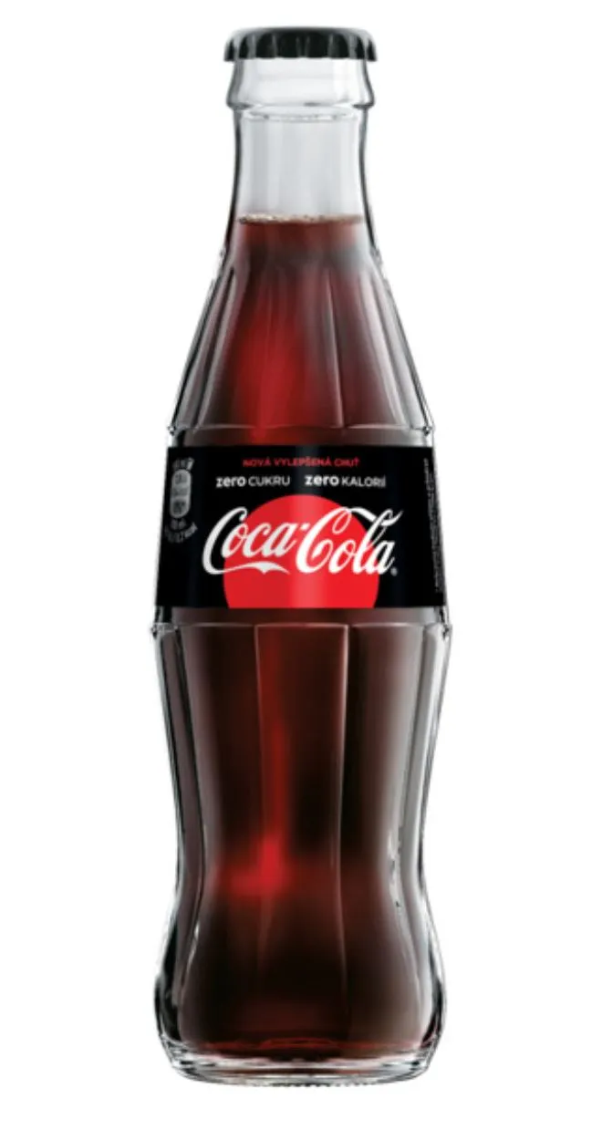 Coca-Cola zero 0,2l sklo